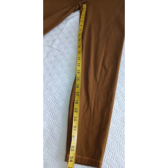 Spiritual Gangster Womens Mid Rise Ankle Leggings Brown Size S - Picture 4 of 8